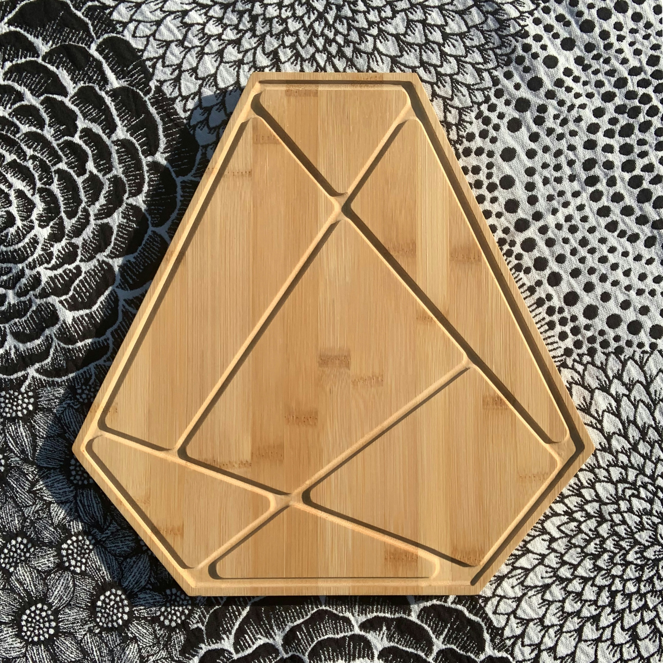 Diamond chopping board 